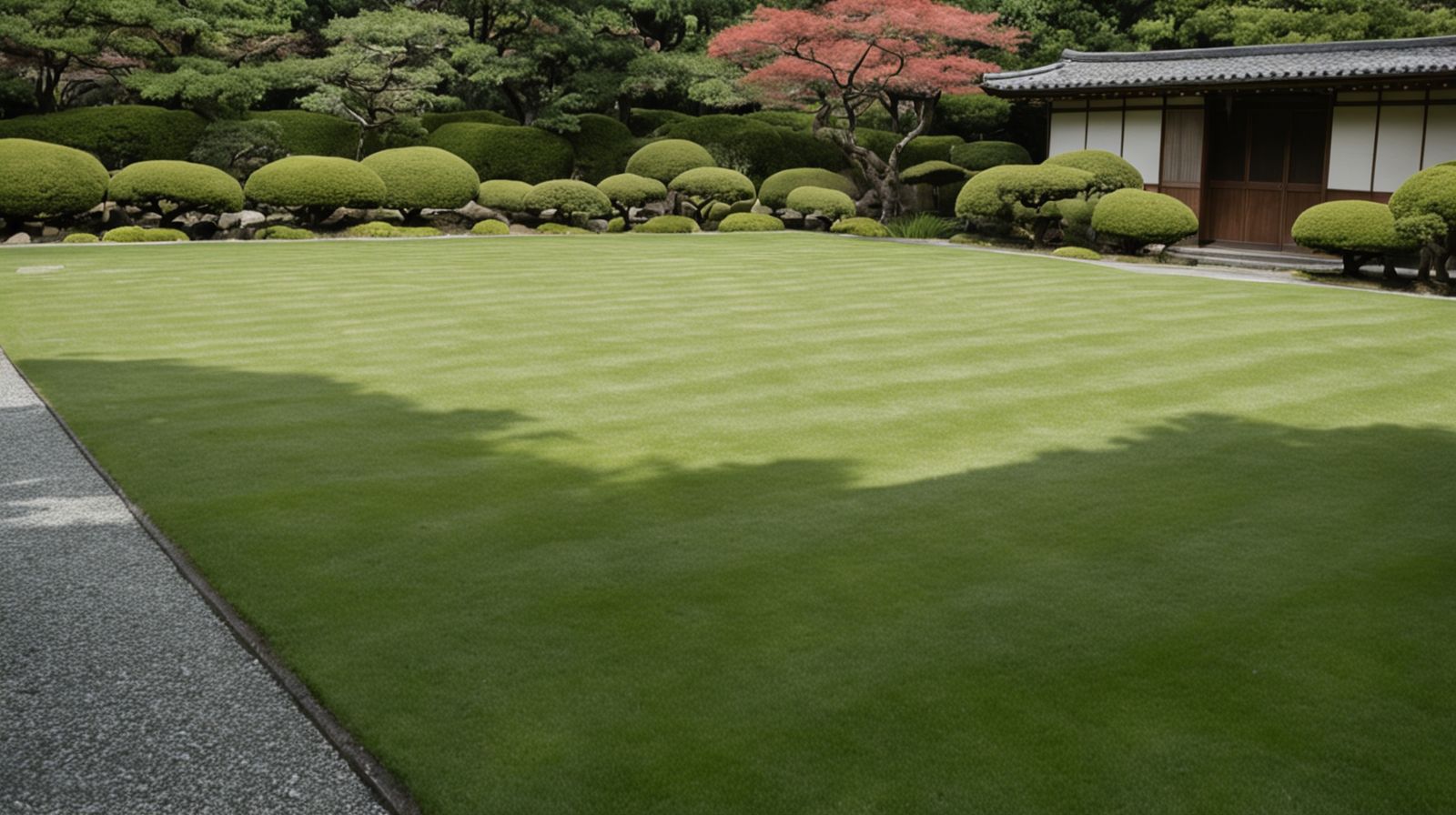 草刈り作業の様子